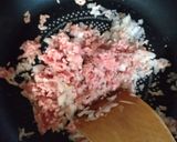 かぼちゃと小松菜の豚ひき肉そぼろ作り方3写真