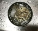 もやしと糸こんにゃくのざるそば風作り方2写真