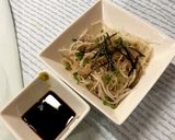 もやしと糸こんにゃくのざるそば風作り方4写真