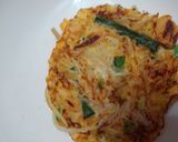 チヂミ風　もやしライスお好み焼き作り方5写真