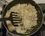 にんにくバターのガッツリ炒飯！作り方6写真