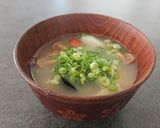 しじみときのこの お味噌汁作り方8写真