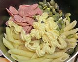 枝豆と魚肉ソーセージのマカロニサラダ作り方4写真