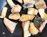 鮭とズッキーニのトマトソース煮込み作り方5写真