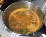 ホロホロ骨付きもも肉のスープカレー作り方6写真