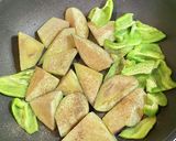 茄子とピーマンの卵炒り付け作り方3写真