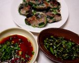 ニラたっぷり豚肉つくね　ニラだれ作り方7写真