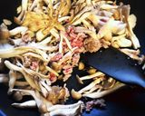 ひき肉ときのこのあんかけ豆腐作り方1写真