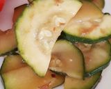冷やしズッキーニの酢醤油おかか和え作り方6写真