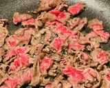 牛肉、ごぼう、舞茸の混ぜご飯作り方2写真