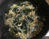 ワカメと豆もやしの食べるスープ作り方6写真