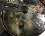ワカメと豆もやしの食べるスープ作り方7写真