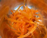 にんじんのペペロンチーノ作り方1写真