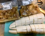 牛アキレスと大根油揚げの煮もの作り方1写真
