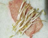 もやしは便利＊巻いて×2豚もやしロール作り方1写真