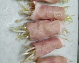 もやしは便利＊巻いて×2豚もやしロール作り方2写真