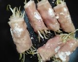 もやしは便利＊巻いて×2豚もやしロール作り方3写真
