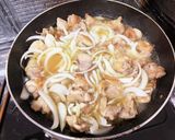 白だしで♪親子丼作り方3写真