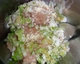 鶏団子の野菜蒸し作り方1写真