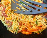 簡単時短コスパ焼きそばのガレット作り方5写真