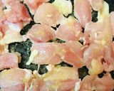 鶏もも肉の味噌カツソース風タレの炒めもの作り方1写真