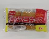 カニかまぼこガリコーン “ハムマヨパン”作り方1写真