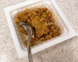 納豆たくあん和え♪スーパースプラウト添え作り方1写真