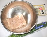 にら豆腐ハンバーグ♪あるもので簡単薬膳作り方1写真