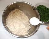 にら豆腐ハンバーグ♪あるもので簡単薬膳作り方3写真