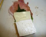 肉包みチーズ豆腐作り方1写真