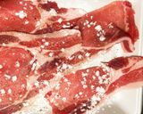ダブル肉♫鶏ミンチを豚肉で巻き巻き焼き♫作り方3写真