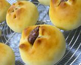米粉いり♪マカダミアチョコのふわプチパン作り方12写真