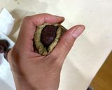 黒ごまと黒糖のもっちりあんぱん作り方5写真