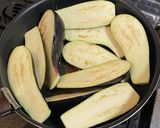 茄子&万願寺唐辛子と手羽の煮物作り方3写真