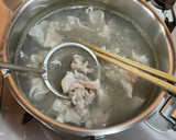 もやしと細ねぎのヘルシー豚ぽん＋お汁付き作り方9写真