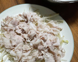 もやしと細ねぎのヘルシー豚ぽん＋お汁付き作り方15写真