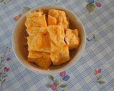 甘さ控えめカボチャシフォンケーキ作り方12写真