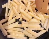 揚げずに簡単♪のり塩フライドポテト作り方2写真