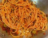 プッタネスカ"娼婦風パスタ"作り方10写真