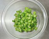 簡単！こはんがすすむピリ辛ツナマヨオクラ作り方3写真