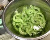 創味のつゆで簡単ゴーヤチャンプル作り方1写真