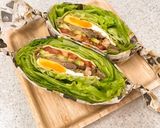 ヘルシー♪レタスバーガー風サラダサンド作り方11写真