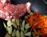 簡単！豚肉と茄子の甘酢炒め作り方3写真