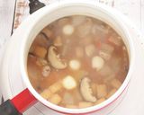具だくさんのだんご汁作り方3写真