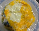 レンジ簡単クリーミー麻婆味オムライス弁当作り方11写真