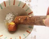 柚子味噌　＋　鶏ももステーキ作り方1写真