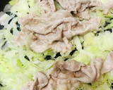 やまいもすりおろしを加えた●とんぺい焼作り方2写真