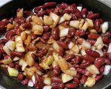 チーズ入り肉団子と豆のトマト煮作り方2写真