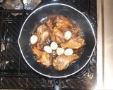 ガッツリ肉料理☆手羽元のこってり煮作り方6写真