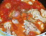 手羽元のミニトマト煮込み作り方8写真